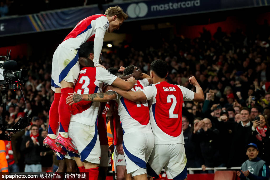 进球球员_欧冠-赖斯任意球双响+伤退卡马文加染红 阿森纳3-0皇马