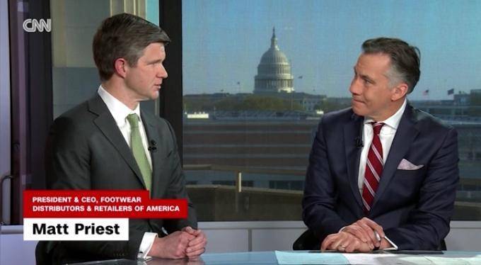 中北美洲及加勒比海冠军賽
_美机构总裁:美国加税或让“150美元的球鞋涨到230美元”