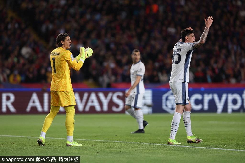 皇冠信用网登_欧冠-进球大战皇冠信用网登!邓弗里斯2射1传亚马尔破门 巴萨3-3国米