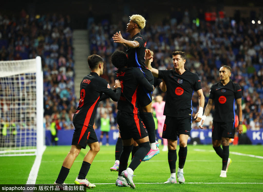 法甲联赛赛程表时间安排_西甲-亚马尔世界波+传射 巴萨2-0西班牙人提前2轮夺冠