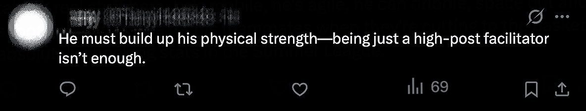 皇冠信用网会员申请_美媒热议杨瀚森NBA夏季联赛出色表现 网友称开拓者捡了“大漏”皇冠信用网会员申请!
